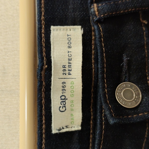 Gap for Good Perfect Boot Cut Jeans 29R - Picture 3 of 6